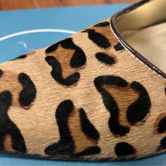 Nine West| Freda Leopard Print Fur Genuine Leather Heels - Picture 3 of 12